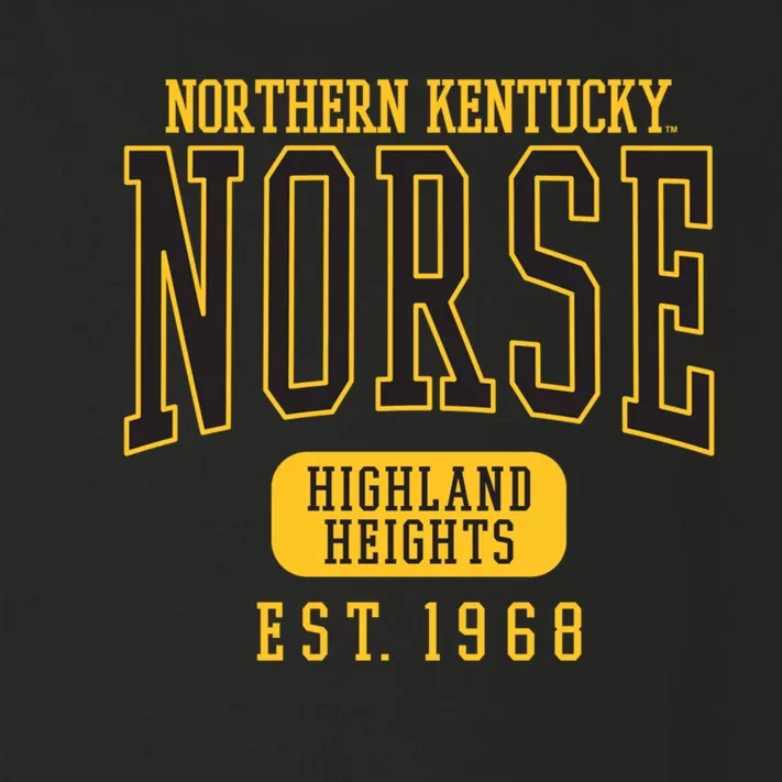 Northern Kentucky NKU Norse Est Date Toddler Long Sleeve Shirt