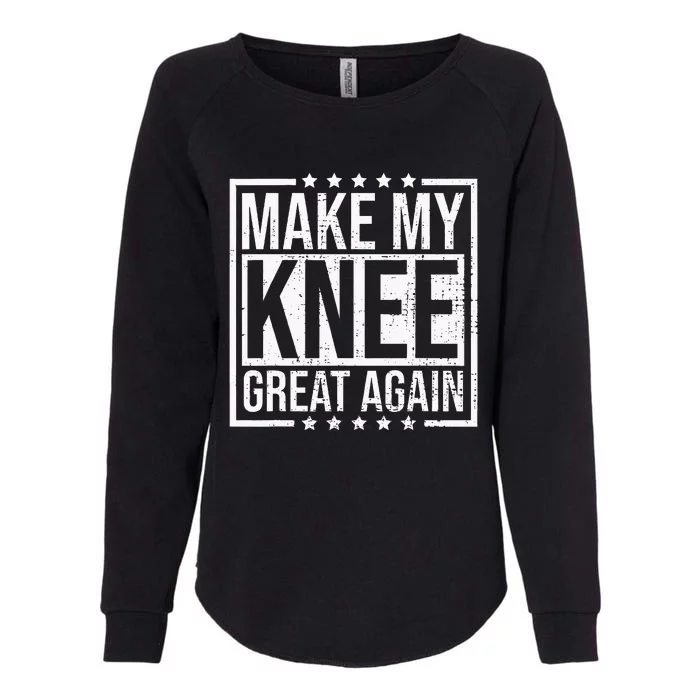 New Knee New Me Knee Replacement Surgery After Post Womens California Wash Sweatshirt