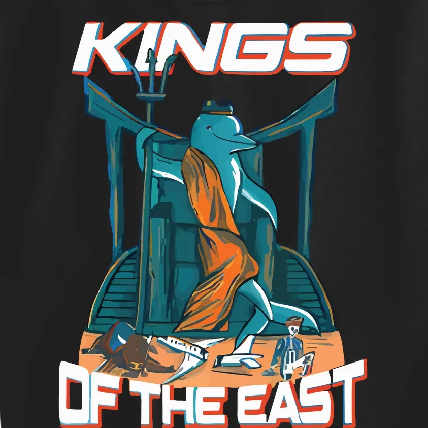 Nickysmokess Kings Of The East Kids Sweatshirt