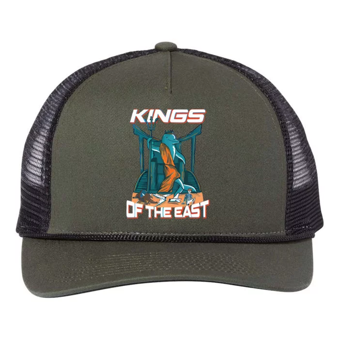 Nickysmokess Kings Of The East Retro Rope Trucker Hat Cap