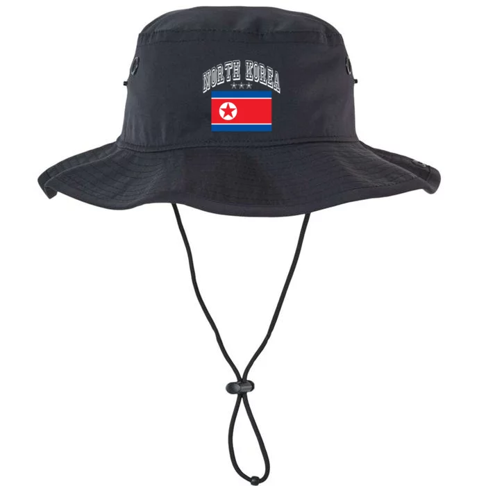 North Korea Patriotic Throwback Flag Souvenir Great Gift Legacy Cool Fit Booney Bucket Hat