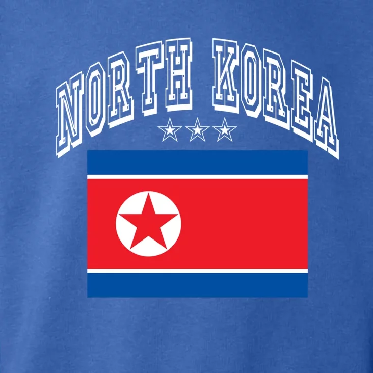 North Korea Patriotic Throwback Flag Souvenir Great Gift Toddler Hoodie