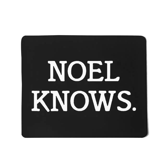 Noel Knows Personalized Novelty Mousepad