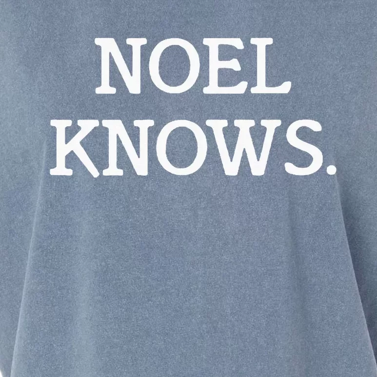 Noel Knows Personalized Novelty Garment-Dyed Women's Muscle Tee