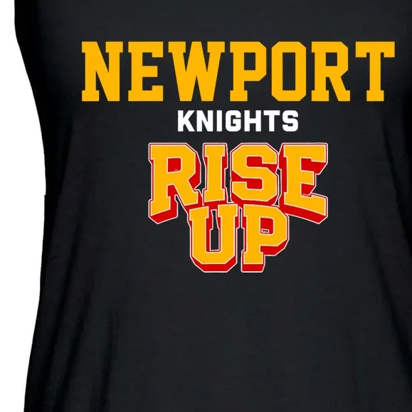 Newport Knights Rise Up Hs Ladies Essential Flowy Tank