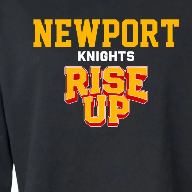 Newport Knights Rise Up Hs Cropped Pullover Crew