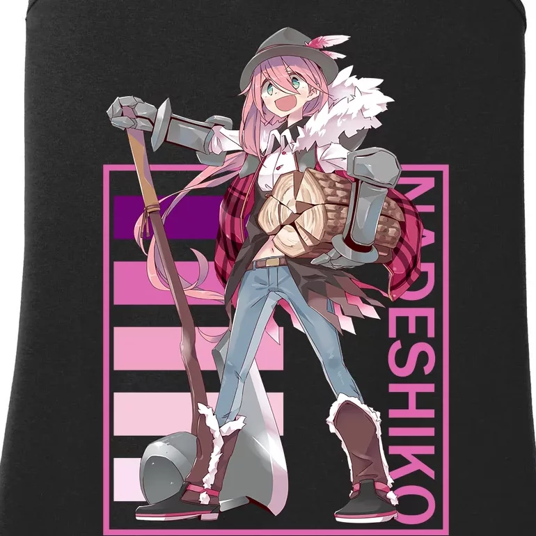 Nadeshiko Kagamihara Yuru Camp Ladies Essential Tank