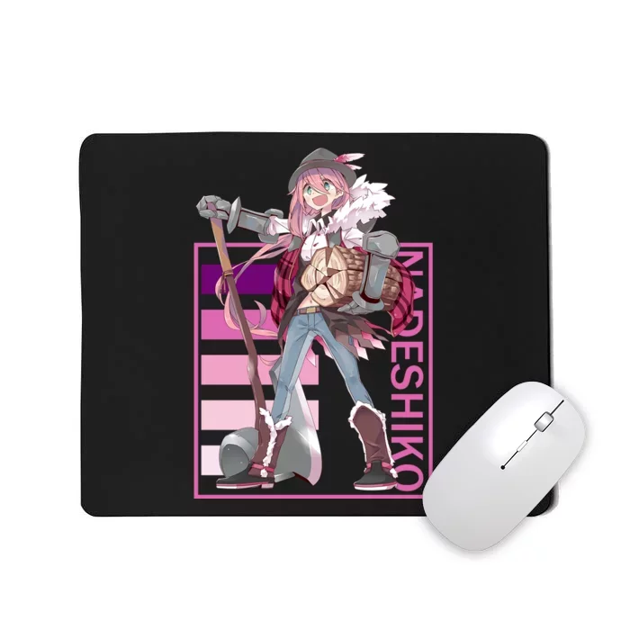 Nadeshiko Kagamihara Yuru Camp Mousepad