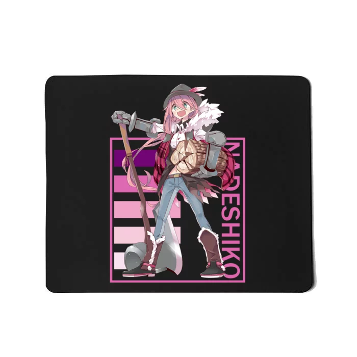 Nadeshiko Kagamihara Yuru Camp Mousepad