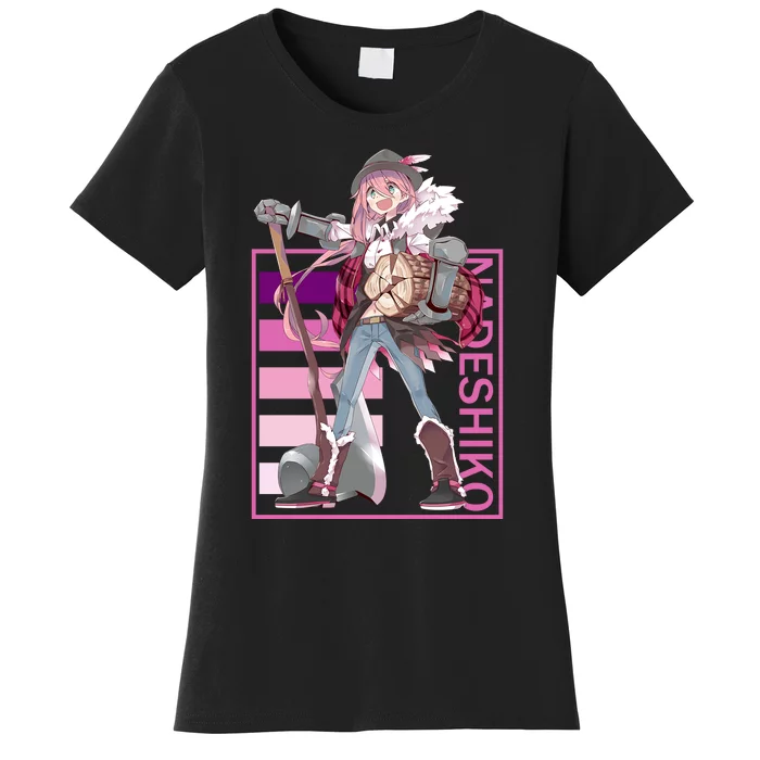 Nadeshiko Kagamihara Yuru Camp Women's T-Shirt