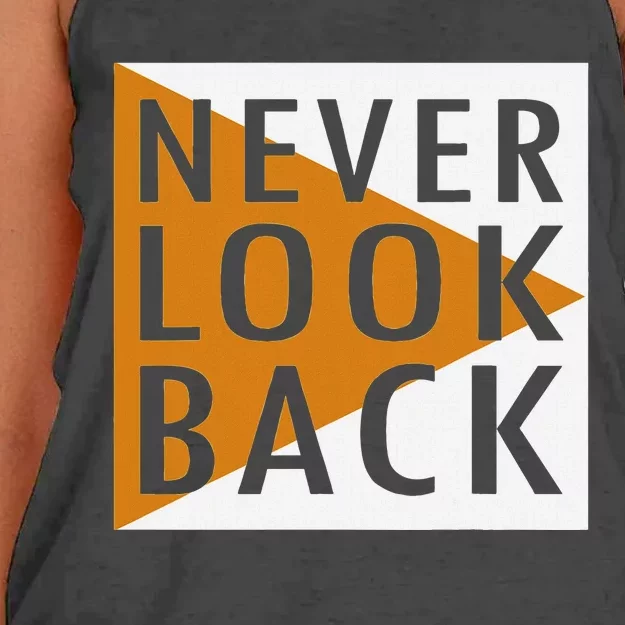 Never Look Back Women's Knotted Racerback Tank