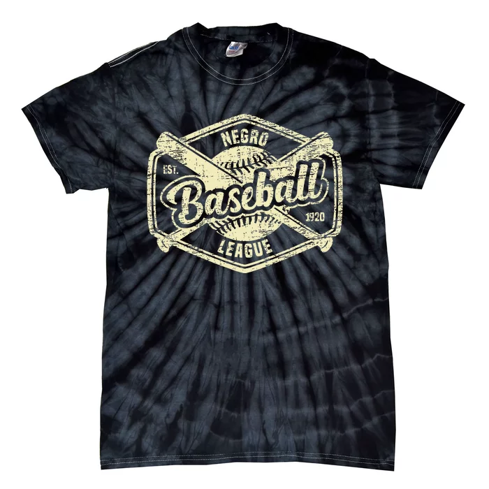 Negro League Baseball Apparel Black History Month Tie-Dye T-Shirt