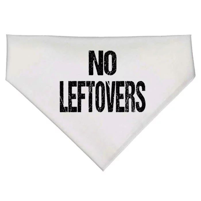 No Leftovers Bbq Grill Barbecue Gift USA-Made Doggie Bandana