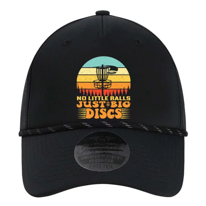 No Little Balls Just Big Discs Funny Disc Golfer Performance The Dyno Cap