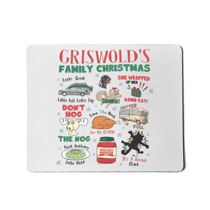 National Lampoons Christmas Vacation Griswold Mousepad