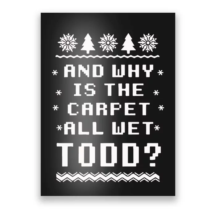 National Lampoons Christmas Vacation Todd And Margo Poster