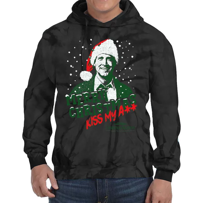 National LampoonS Christmas Vacation Merry Christmas Tie Dye Hoodie