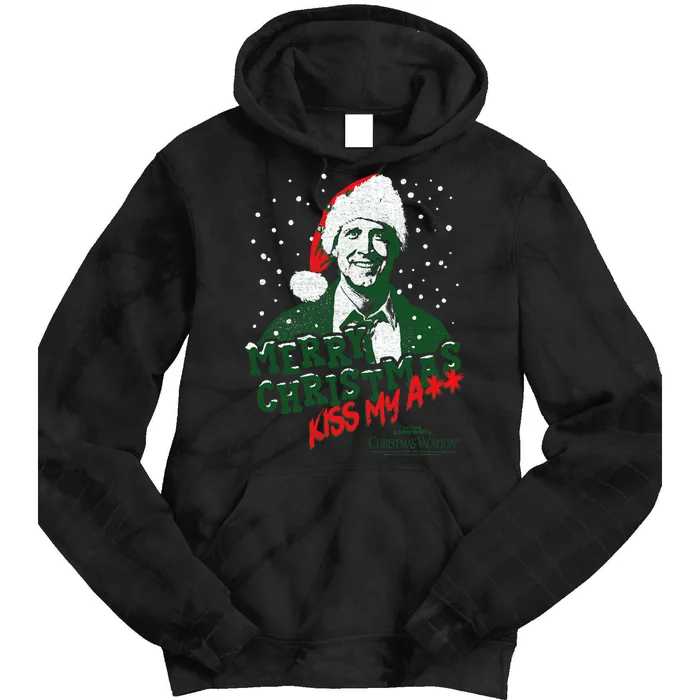 National LampoonS Christmas Vacation Merry Christmas Tie Dye Hoodie