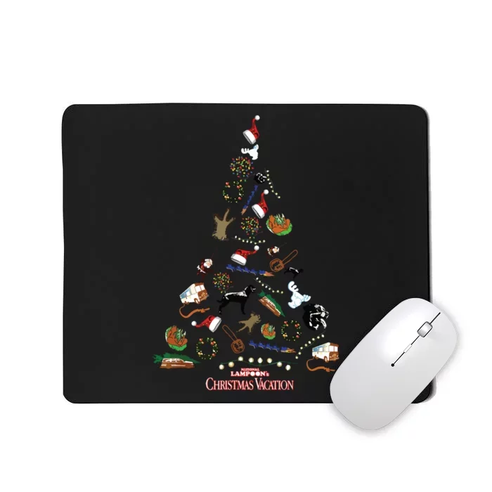 National Lampoons Christmas Vacation Christmas Tree Icons Mousepad