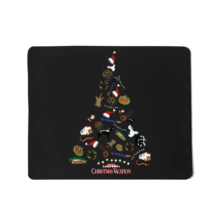 National Lampoons Christmas Vacation Christmas Tree Icons Mousepad