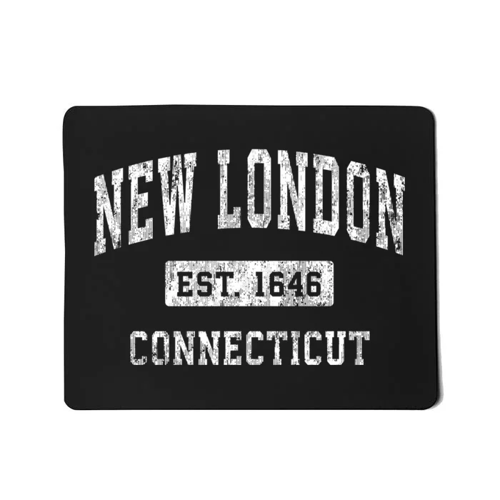 New London Connecticut Ct Vintage Established Sports Mousepad