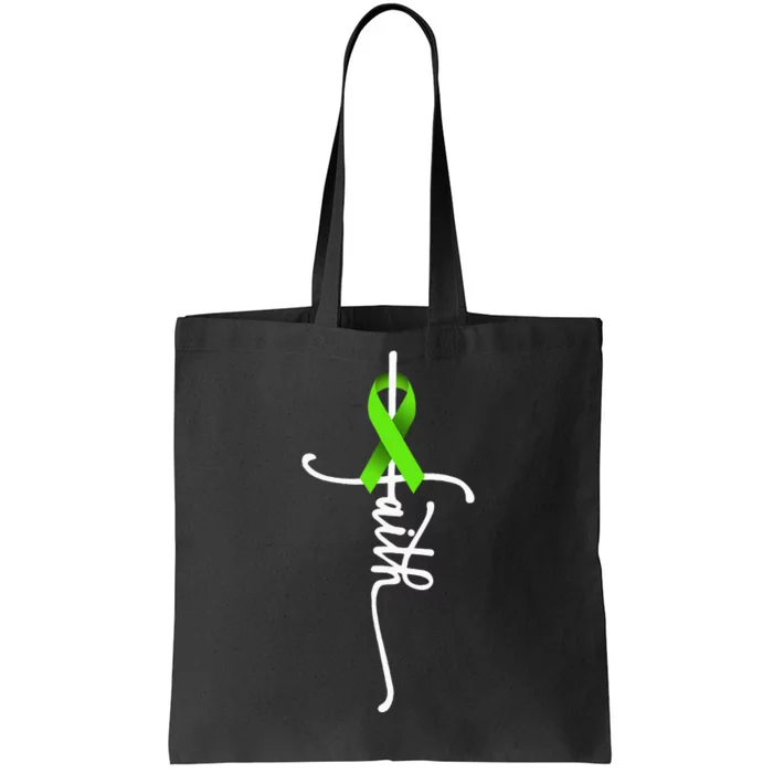 Nonhodgkin Lymphoma Cancer Faith Cancer Awareness Support Tote Bag