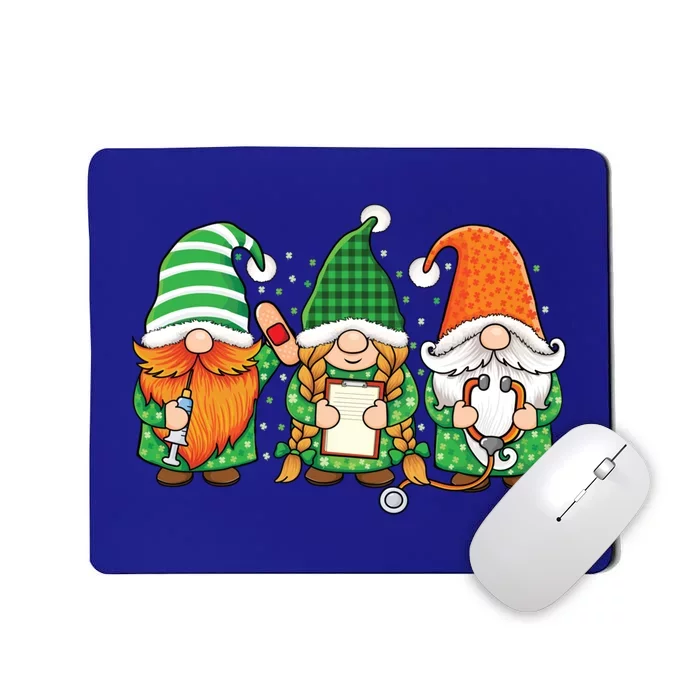 Nurse Life Cute Nurse Irish Gnomes Nurse St Patricks Day Great Gift Mousepad