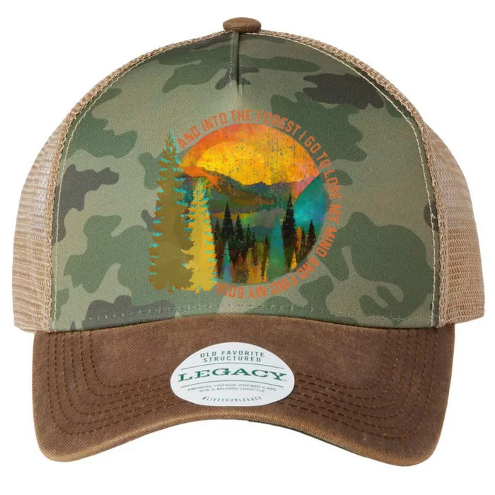 Nature Lover Camping Gift Legacy Tie Dye Trucker Hat