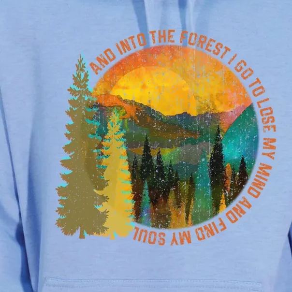 Nature Lover Camping Gift Unisex Surf Hoodie