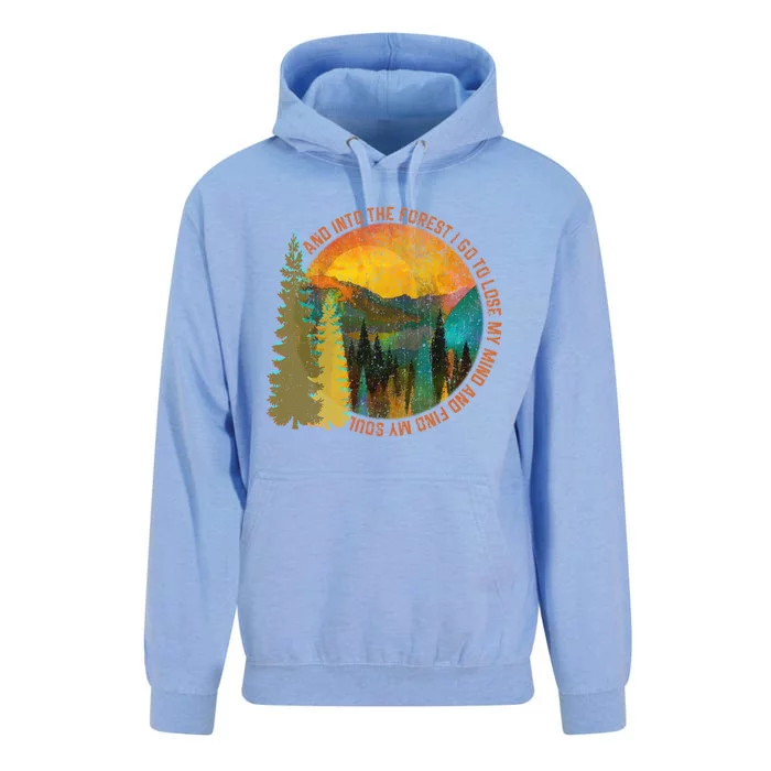 Nature Lover Camping Gift Unisex Surf Hoodie