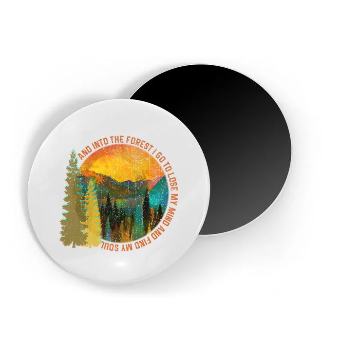 Nature Lover Camping Gift Magnet