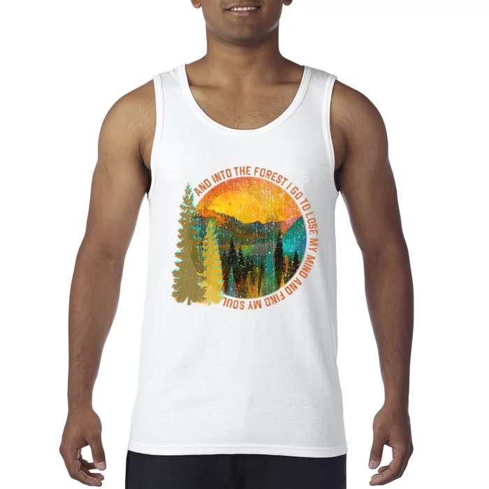 Nature Lover Camping Gift Tank Top