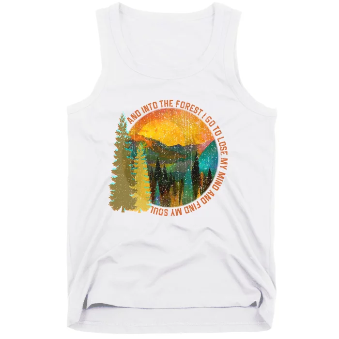 Nature Lover Camping Gift Tank Top