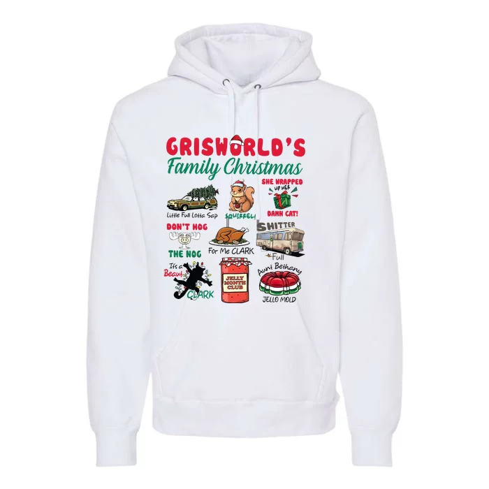 National Lampoons Christmas Vacation GriswoldS Family Christmas Premium Hoodie