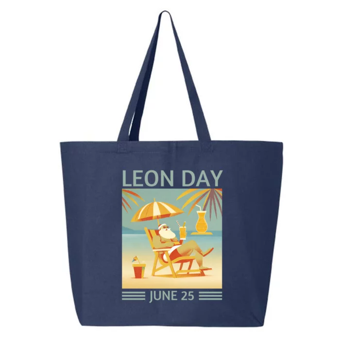 National Leon Day June 25 Noel Christmas Gift 25L Jumbo Tote