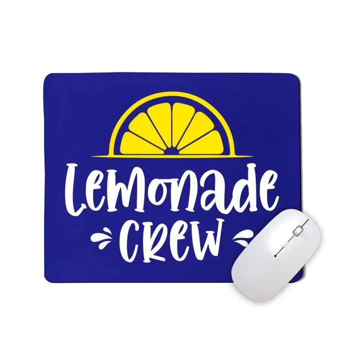 National Lemonade Day Lemon Juice Lemonade Crew Gift Mousepad