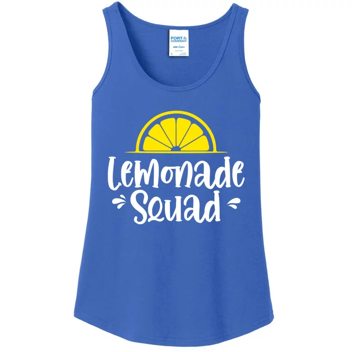 National Lemonade Day Lemon Juice Lemonade Squad Gift Ladies Essential Tank