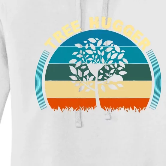 Nature Lovers Earth Environmentalist Tree Hugger Sunset Women's Pullover Hoodie