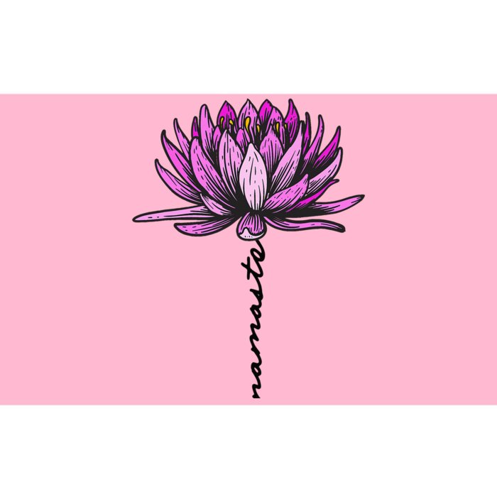 Namaste Lotus Flower Spiritual Yoga Meditation Gift Bumper Sticker