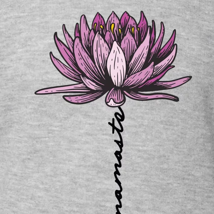 Namaste Lotus Flower Spiritual Yoga Meditation Gift Toddler Sweatshirt