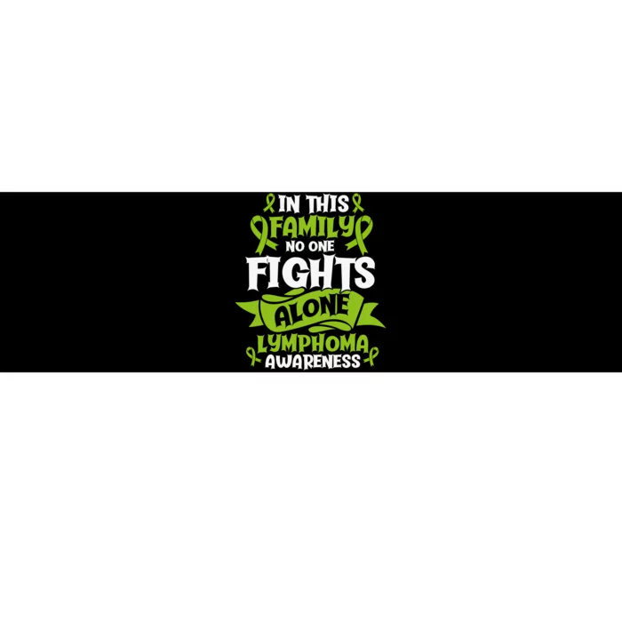 Non-Hodgkin Lymphoma Family Support Cancer Awareness Bumper Sticker