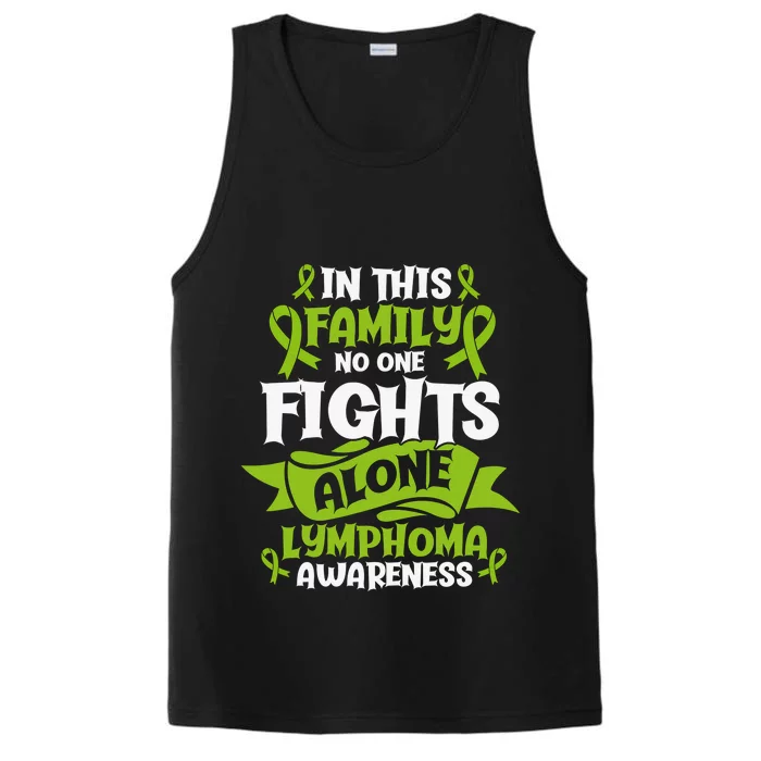 Non-Hodgkin Lymphoma Family Support Cancer Awareness Performance Tank