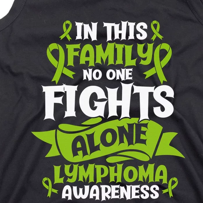 Non-Hodgkin Lymphoma Family Support Cancer Awareness Tank Top