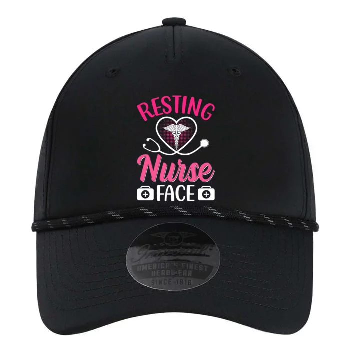 Nurse Lovers Funny Gift Resting Nurse Face Gift Performance The Dyno Cap