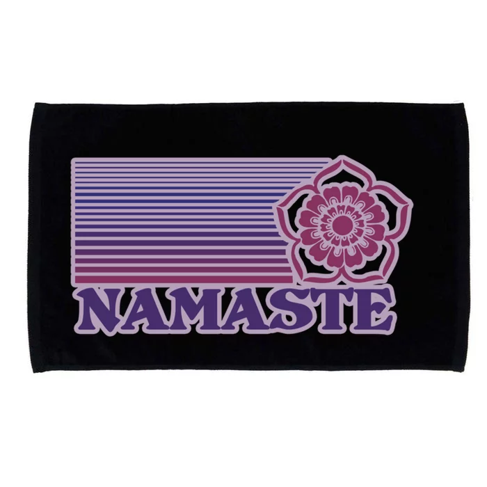 Namaste Lotus For Yoga And Mindful Gift Microfiber Hand Towel