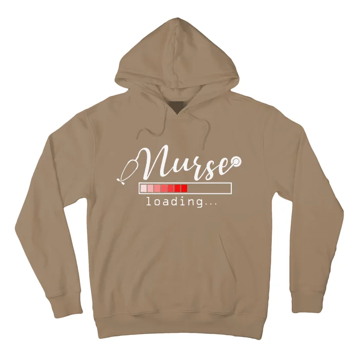 Nurse Loading Funny Nursing School Graduates New Nurse Gift Hoodie