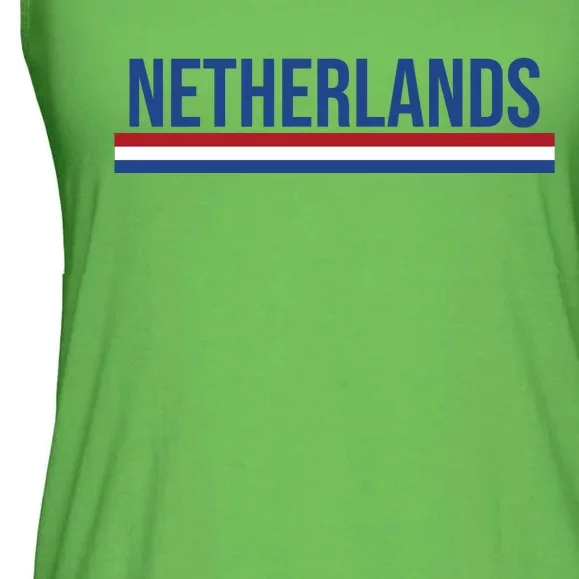 Netherlands Logo Gift Ladies Essential Flowy Tank