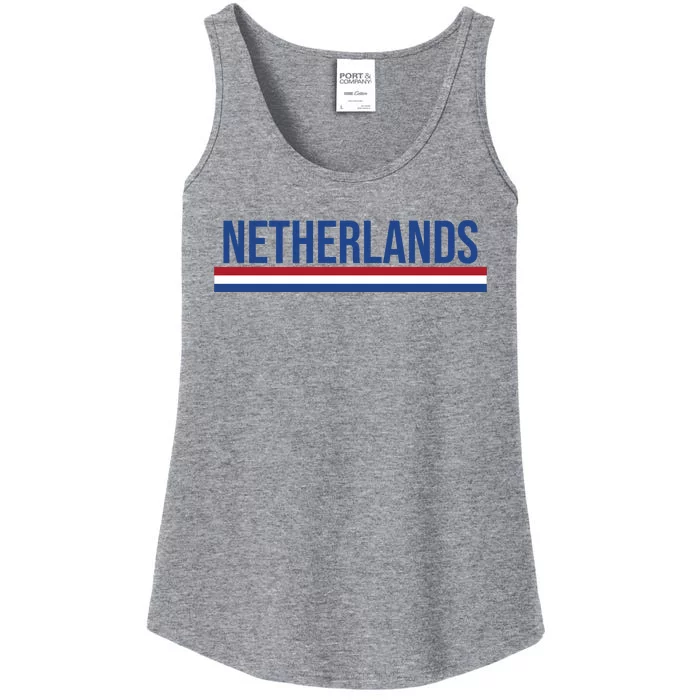 Netherlands Logo Gift Ladies Essential Tank