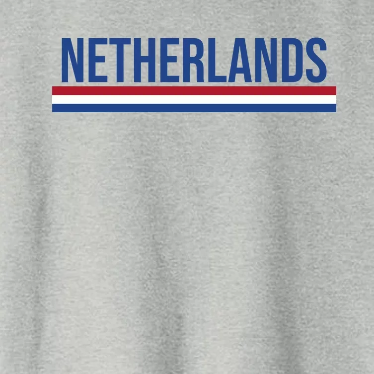 Netherlands Logo Gift Women's Crop Top Tee