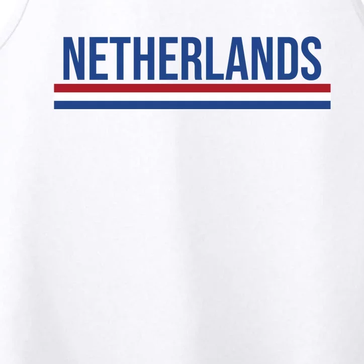 Netherlands Logo Gift Performance Tank